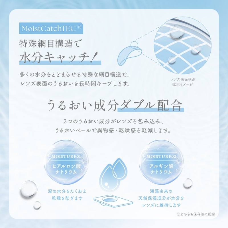 UVカット・なめらかなフチ
