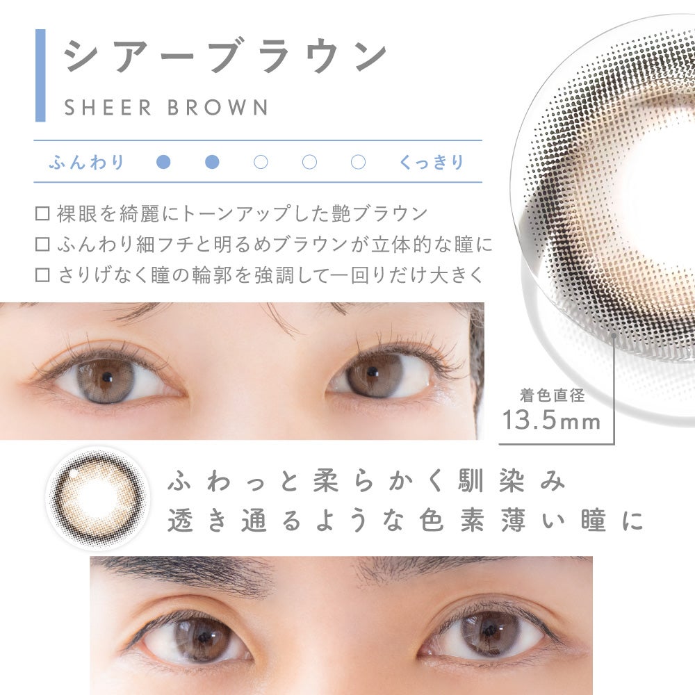 定期便】LENS LiST シリコーン 1day カラー サークル 2ヶ月分 合計120